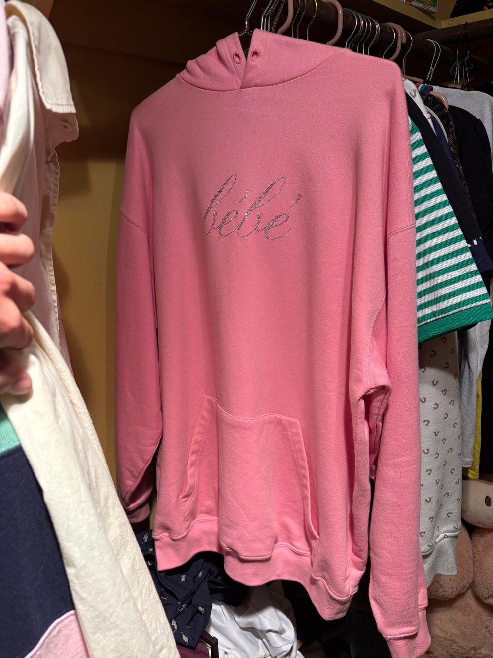 Balenciaga Pink V-Neck Sweater